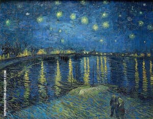 Starry Night over the Rhone 1888 By 4038