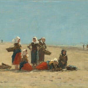 Women on the Beach at Berck 1881