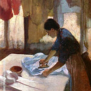 Woman Ironing 1887