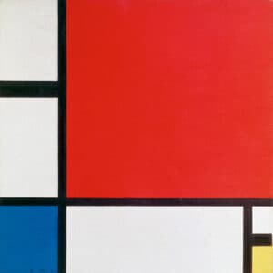 Composition Red Yellow Blue 1930