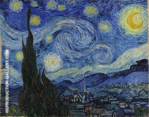 Starry Night 1889 By 4038