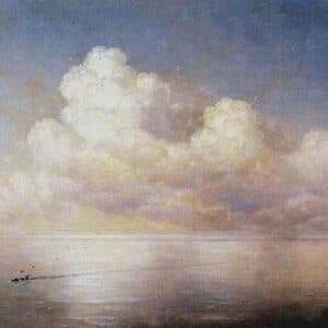 Clouds over The Sea on a Still Day