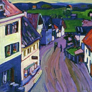 View from The Window of The Griesbrau 1908