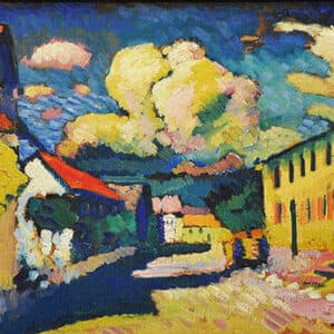 Street in Murnau – A Village Street 1908