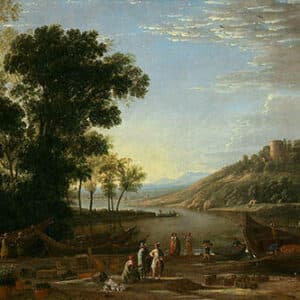 Landscape with Merchants 1630