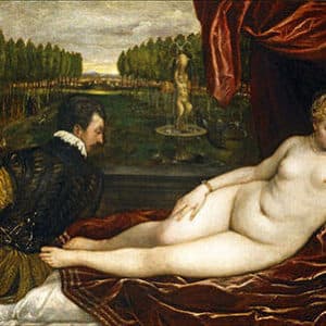 Venus with an Organist and a Dog 1550