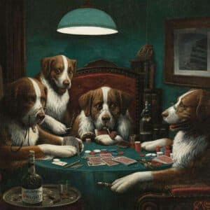 Poker Game 1894