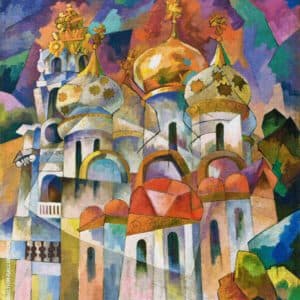 Assumption Cathedral Trinity Lavra of St Sergius 1916