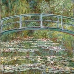 Bridge over a Pond of Water Lilies 1899