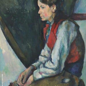 Boy in Red Vest c1888-1890