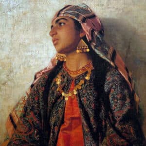 Profile of an Oriental Woman