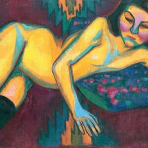 Yellow Nude 1908