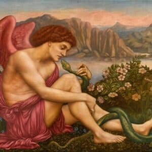 The Angel with The Serpent 1870