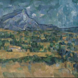 Mont Saint Victoire c1902