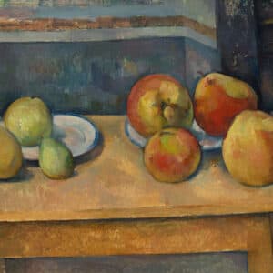 Still Life with Apples and Pears c1891