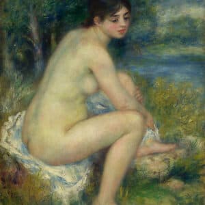 Nude Seated Girl