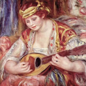 Woman With Mandolin 1919