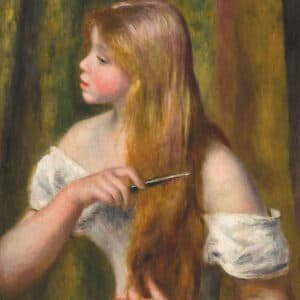 Young Girl With Red Hair 1894