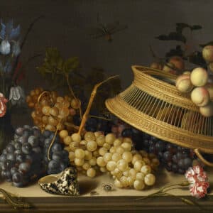 Still Life of Flowers Fruit Shells and Insects c1629