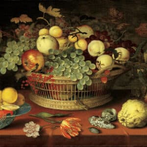 Still Life with Basket of Fruit 1622