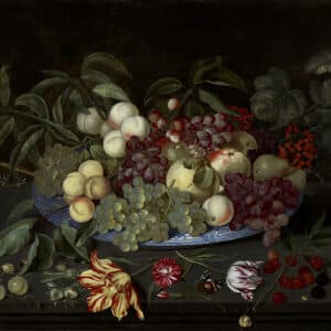 Still Life with Fruit and Flowers c1625