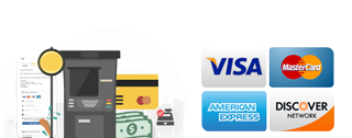 We accept all major credit cards