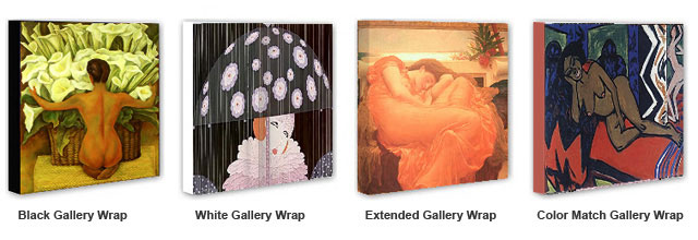 Gallery Wrap Option