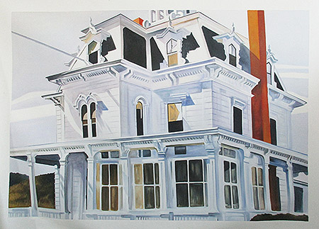 Talbot's House (Custom Oil Painting for house owner) - <a href='https://www.reproduction-gallery.com/artist/edward-hopper/?page=1&perpage=All'>More Detail</a>