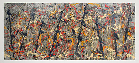 Number 11, 1952 - <a href='https://www.reproduction-gallery.com/oil-painting/1056115418/no-10-convergence-1952-by-jackson-pollock/'>More Detail</a>