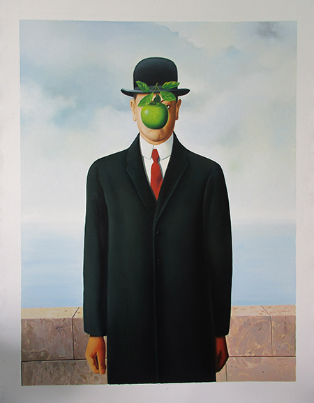 The Son of Man - <a href='https://www.reproduction-gallery.com/artist/rene-magritte/?page=1&perpage=All'>More Detail</a>