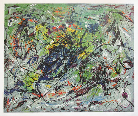 Untitled Painting - <a href='https://www.reproduction-gallery.com/artist/jackson-pollock/?page=1&perpage=All'>More Detail</a>