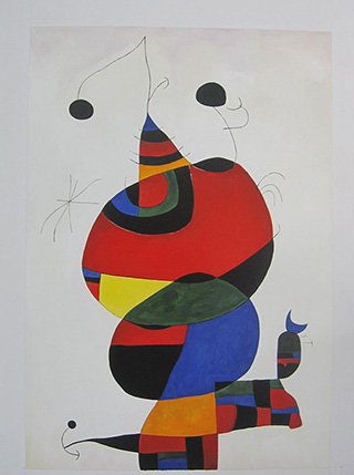 Custom Oil Painting - <a href='https://www.reproduction-gallery.com/artist/joan-miro/?page=1&perpage=All'>More Detail</a>