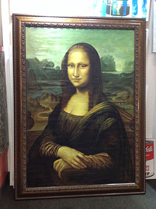 Mona Lisa By Leonardo da Vinci - <a href='https://www.reproduction-gallery.com/artist/leonardo-da-vinci/'>More Detail</a>