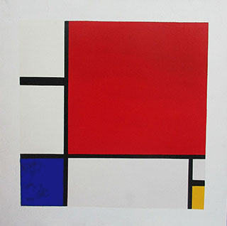 Composition Red Yellow Blue 1930 By Piet Mondrian - <a href='https://www.reproduction-gallery.com/oil-painting/1438899956/composition-red-yellow-blue-1930-by-piet-mondrian/'>More Detail</a>