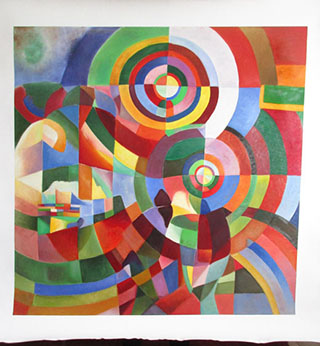 Electric Prisms 1914 By Robert Delaunay - <a href='https://www.reproduction-gallery.com/oil-painting/1423463401/electric-prisms-1914-by-robert-delaunay/'>More Detail</a>