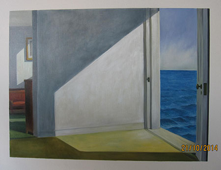 Rooms by the Sea 1951 - <a href='https://www.reproduction-gallery.com/oil-painting/1462521642/rooms-by-the-sea-1951-by-edward-hopper/'>More Detail</a>