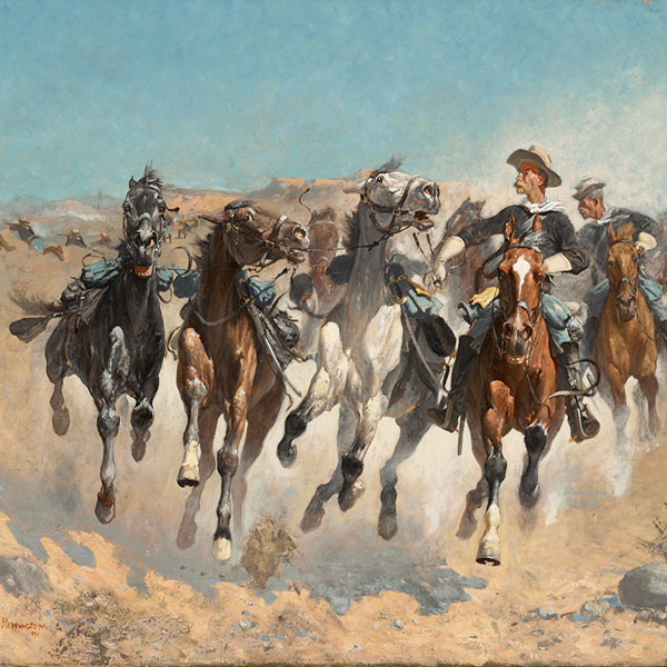 Cowboy Paintings Oil Paintings